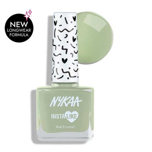 Nykaa InstaLike Long Lasting Nail Enamel - Nature Escape 357|9 ml|MRP 119