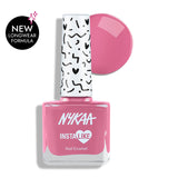 Nykaa InstaLike Long Lasting Nail Enamel - Pink Portrait 360|9 ml|MRP 119