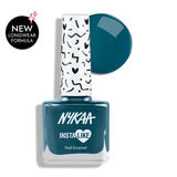 Nykaa InstaLike Long Lasting Nail Enamel - Teal TBT 369|9 ml|MRP 119