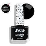 Nykaa InstaLike Long Lasting Nail Enamel - Black Friday 371|9 ml|MRP 119