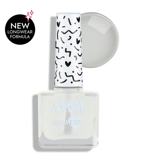 Nykaa InstaLike Long Lasting Nail Enamel - Base BFF 373|9 ml|MRP 119