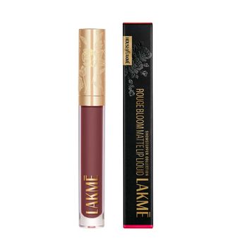 Lakm? Rouge Bloom Matte Liquid Lipstick ï¿½ Mocha Maiden 301|3.5 ml|MRP 1199