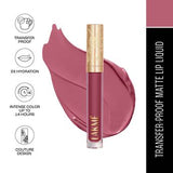 Lakm? Rouge Bloom Matte Liquid Lipstick ï¿½ Blushing Bae 204|3.5 ml|MRP 1199