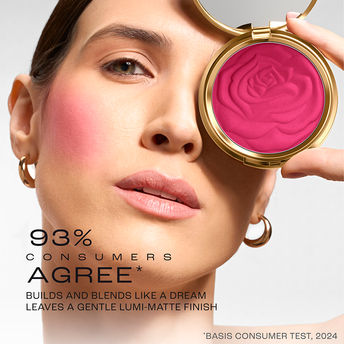 Lakmï¿½ Showstopper Collection Rouge Bloom Powder Blush ï¿½ Vintage Rose 01|12 gms|MRP 899