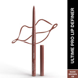 Faces Canada Ultime Pro Lip Definer � 08 Nude Brown|0.35 gms|MRP 549