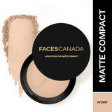 Faces Canada Weightless Stay Matte Compact With SPF 20 � Ivory 01|9 gms|MRP 225