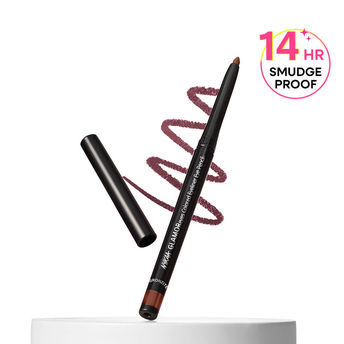 Nykaa GLAMOReyes Waterproof & Smudgeproof Colored Kajal Eyeliner Eye Pencil - Bronzite (Brown)|0.3 gms|MRP 299