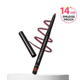 Nykaa GLAMOReyes Waterproof & Smudgeproof Colored Kajal Eyeliner Eye Pencil - Bronzite (Brown)|0.3 gms|MRP 299
