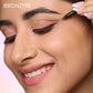 Nykaa GLAMOReyes Waterproof & Smudgeproof Colored Kajal Eyeliner Eye Pencil - Bronzite (Brown)|0.3 gms|MRP 299
