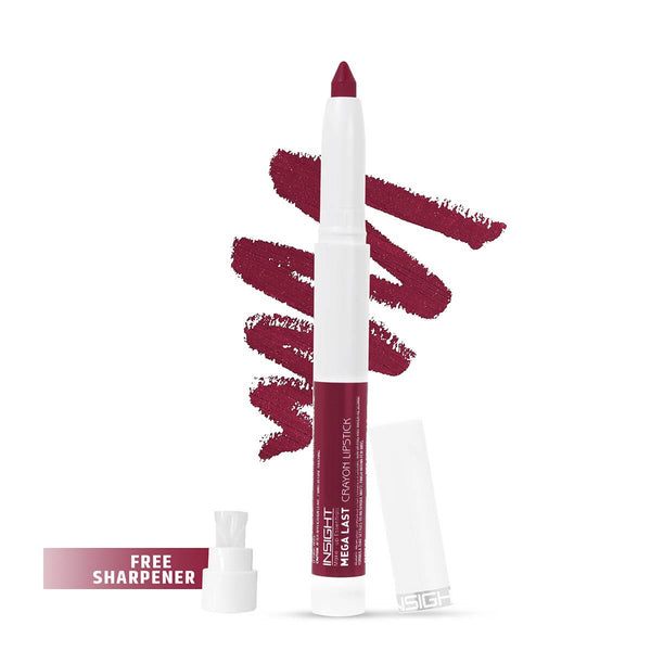 Insight Mega Last Crayon Lipstick 15 Talk In Tokyo|1.3 gms|MRP 280