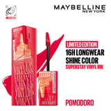 Maybelline Superstay Vinyl Ink Liquid Lipstick � 210 Pomodoro|4.2 ml|MRP 849