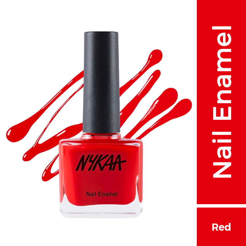 Nykaa Wedding Edition Nail Enamel Polish - Retro Red 271|9 ml|MRP 189