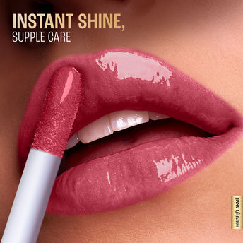 Lakmï¿½ Superglow Vitamin C Lip Gloss ï¿½ Peachy Nude|2.5 ml|MRP 350