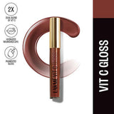Lakmï¿½ Superglow Vitamin C Lip Gloss ï¿½ Coca Brown|2.5 ml|MRP 350