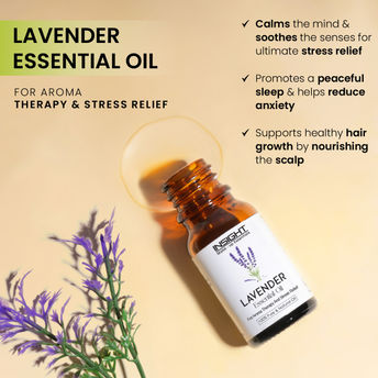Insight Lavender Essential Oil|10 ml|MRP 180