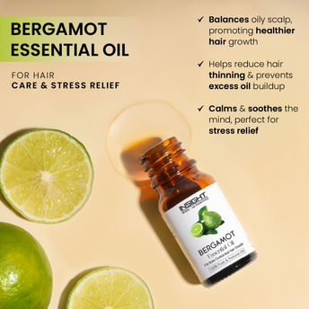 Insight Bergamot Essential Oil|10 ml|MRP 180