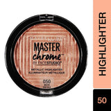 Maybelline Face Studio Master Chrome Metallic Highlighter � Molten Rose Gold|6.7 gms|MRP 779