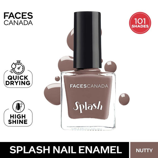Faces Canada Splash Nail Enamel � 32 Nutty|8 ml|MRP 129