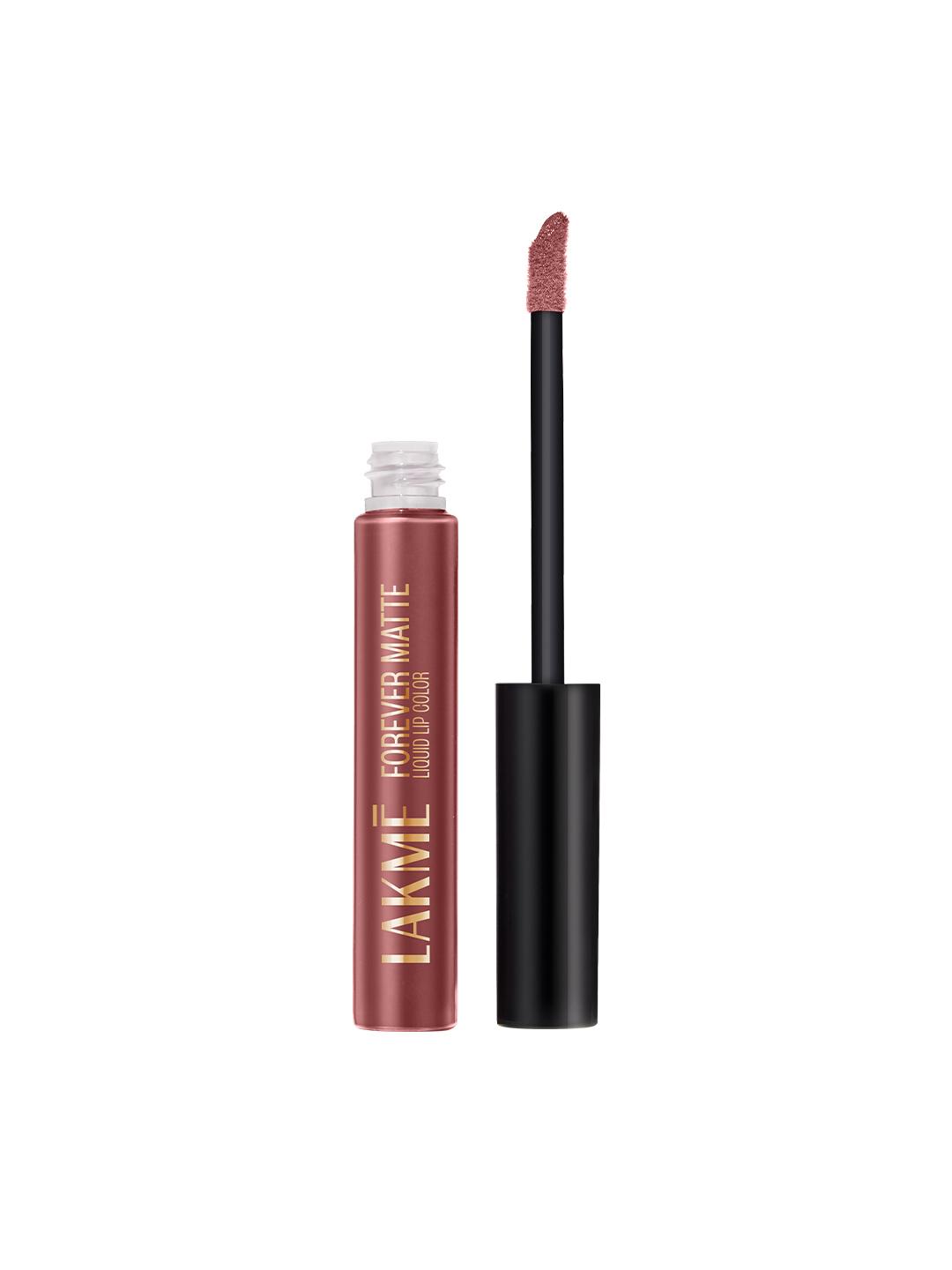Lakme Forever Matte Liquid Lip Colour ï¿½ Nude Bloom|5.6 ml|MRP 450