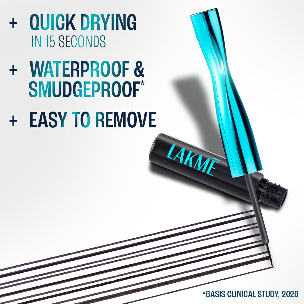 Lakm? 9 to 5 Eyeconic Liquid Eyeliner - Intense Blue|4.5 ml|MRP 275