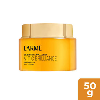 Lakm? Vitamin C Brilliance Night Cream With Vitamin C|50 gms|MRP 435