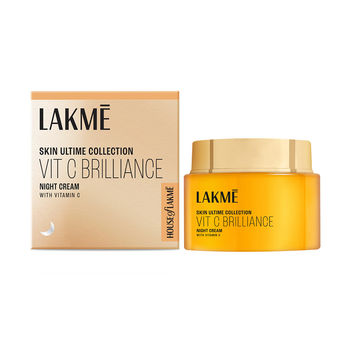 Lakm? Vitamin C Brilliance Night Cream With Vitamin C|50 gms|MRP 435