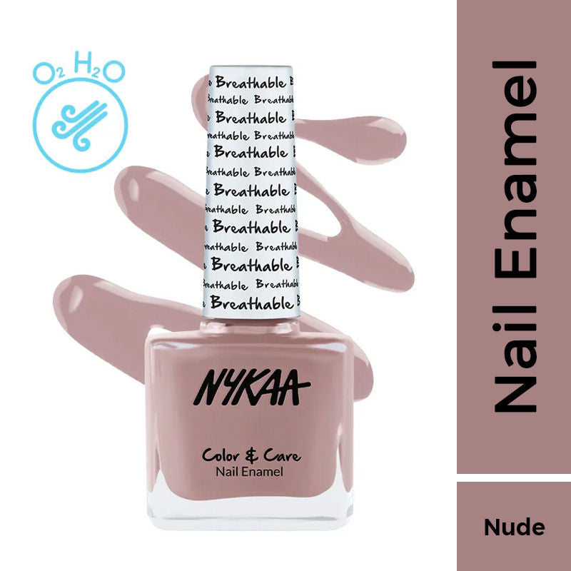 Nykaa Breathable Nail Enamel - Bare Skin - 318|9 ml|MRP 229