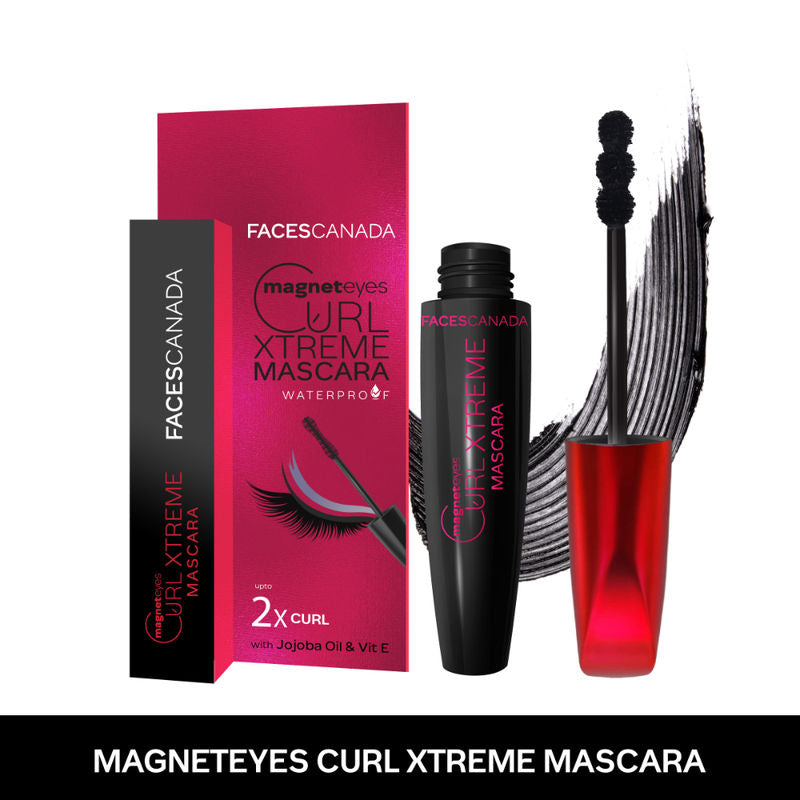 Faces Canada Magneteyes Curl Xtreme Mascara - Black|8 ml|MRP 449