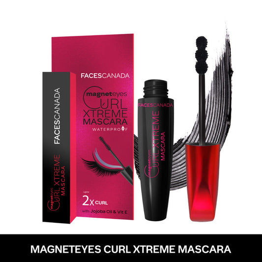 Faces Canada Magneteyes Curl Xtreme Mascara - Black|8 ml|MRP 449