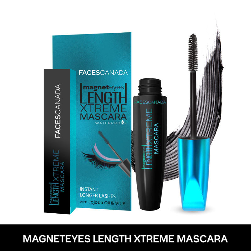 Faces Canada Magneteyes Length Xtreme Mascara - Black|8 gms|MRP 449