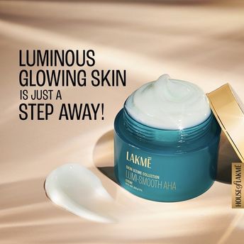 Lakmï¿½ Lumi Smooth AHA + BHA + PHA + B3 Cream|50 gms|MRP 375