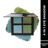 Faces Canada 4 In 1 Eyeshadow Palette � Make�em Envy 05|4.8 gms|MRP 399