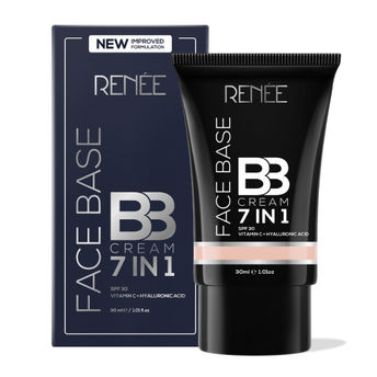 Renee Face Base BB Cream with SPF 30 PA+++ - B00 Sesame|30 ml|MRP 550