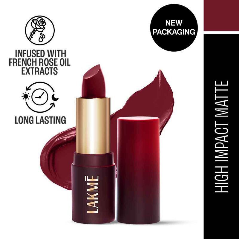 Lakmï¿½ Forever Matte Lipstick ï¿½ Plum Obsession|4.5 gms|MRP 349