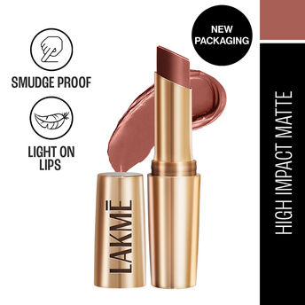 Lakmï¿½ 9to5 Powerplay Priming Matte Lipstick ï¿½  Nude Touch|3.6 gms|MRP 650