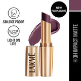 Lakmï¿½ 9to5 Powerplay Priming Matte Lipstick ï¿½  Garnet Punch|3.6 gms|MRP 650