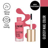 Lakm? 9to5 Primer + Gloss Nail Color - Nude Warmth|6 ml|MRP 240