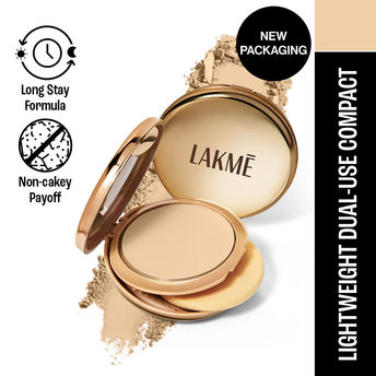 Lakmï¿½ 9to5 Unreal Dual Cover Pressed Powder ï¿½ 10 Ivory|9 gms|MRP 699