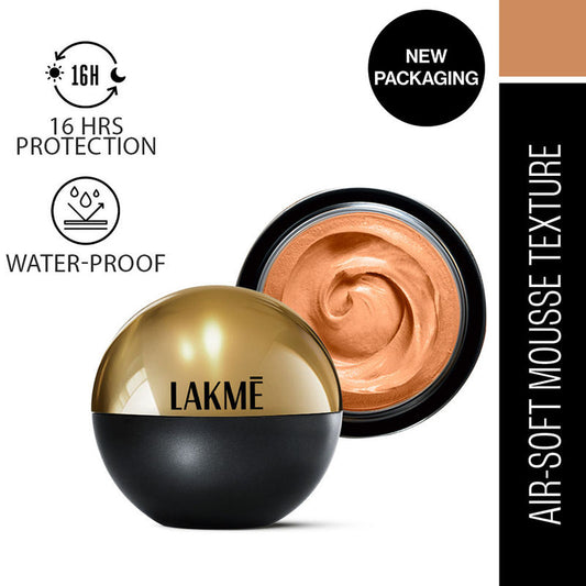 Lakm? Xtraordin?Airy Mattereal Mousse Foundation ï¿½ Golden Sand 03|25 gms|MRP 999