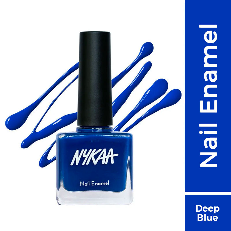 Nykaa Nail Enamel Polish - Blue Raspberry 62|9 ml|MRP 189