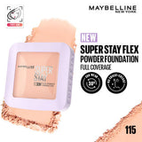 Maybelline Super Stay 30H Flex Powder Foundation � 115|9 gms|MRP 799