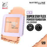 Maybelline Super Stay 30H Flex Powder Foundation � 120|9 gms|MRP 799
