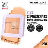 Maybelline Super Stay 30H Flex Powder Foundation � 220|9 gms|MRP 799