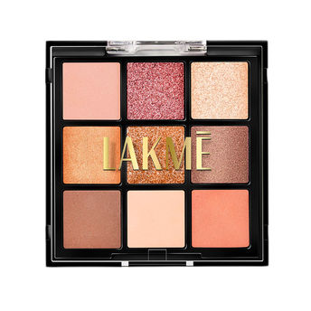 Lakmï¿½ Ultimate Glam 9-in-1 Eyeshadow Palette ï¿½ Sunkissed|11.7 gms|MRP 425