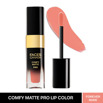 Faces Canada Comfy Matte Pro Liquid Lipstick - Forever Nude 09|5.5 ml|MRP 699