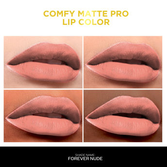 Faces Canada Comfy Matte Pro Liquid Lipstick - Forever Nude 09|5.5 ml|MRP 699