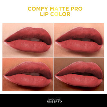 Faces Canada Comfy Matte Pro Liquid Lipstick - Umber Fix 10|5.5 ml|MRP 699