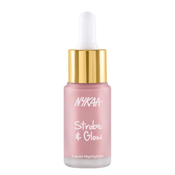 Nykaa Strobe & Glow Liquid Cream Highlighter - Blushed Moonlight|20 ml|MRP 725