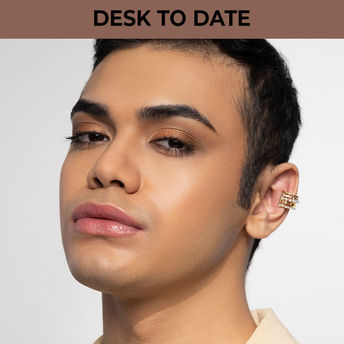 Nykaa Eyes On Me! 4 in 1 Quad Eyeshadow Palette - Desk to Date|5 gms|MRP 375