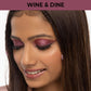Nykaa Eyes On Me! 4 in 1 Quad Eyeshadow Palette - Wine & Dine|5 gms|MRP 375